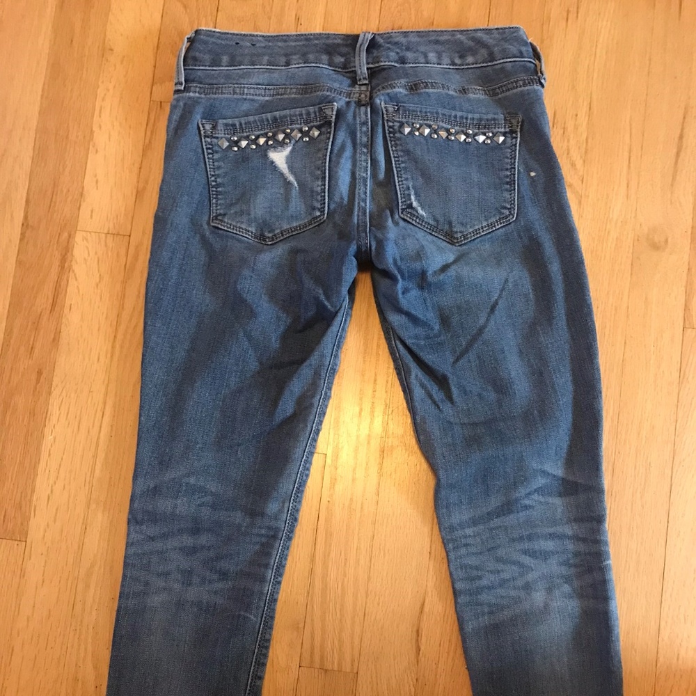 Express jeans with studded detail